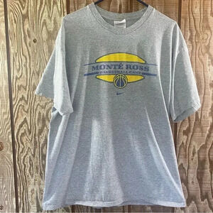 Vintage Nike Monté Ross Basketball Camp Tee Shirt 🏀